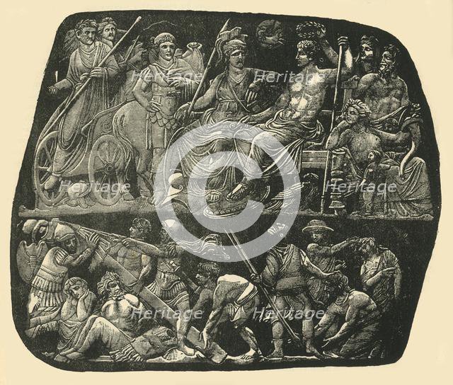 'Augustus and Livia', 1890.   Creator: Unknown.