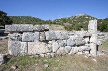 The walls of Kassope, Greece. Artist: Samuel Magal