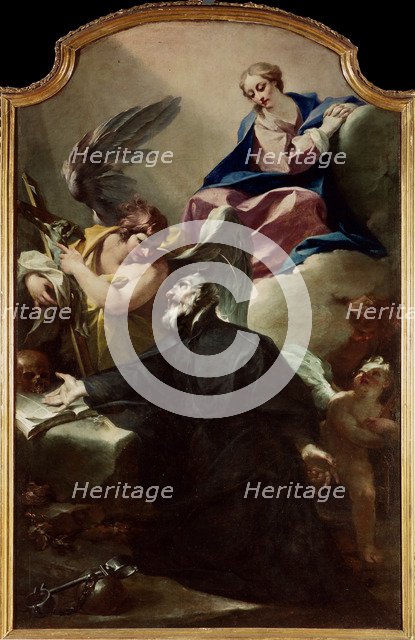 The Vision of Saint Jerome Emiliani, First half of the 18th century.