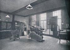 'St. Bride Foundation School. Offset Printing Room', 1917. Artist: Unknown.