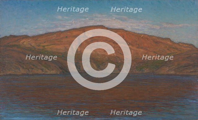 Sunlight on the rock , 1904. Creator: Karl Nordström.