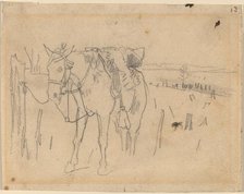 Tethered, 1864. Creator: Winslow Homer.