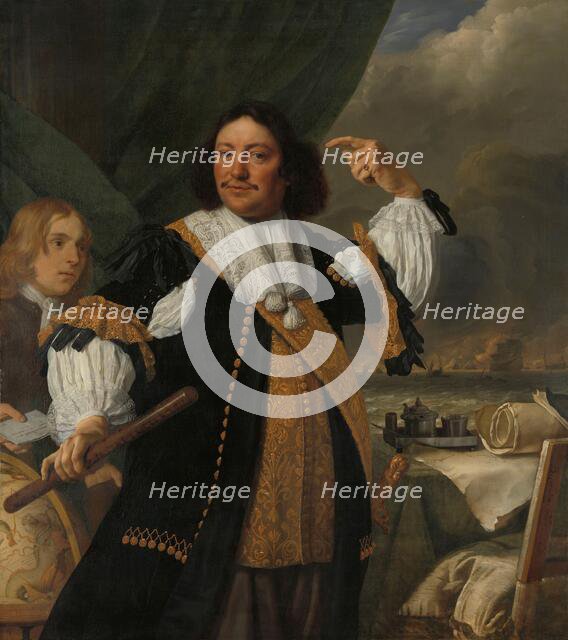 Aert van Nes (1626-1693), Vice Admiral, 1668. Creator: Bartholomeus van der Helst.
