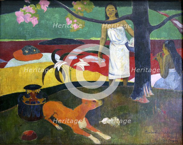 'Pastorales Tahitiennes', 1892.  Artist: Paul Gauguin