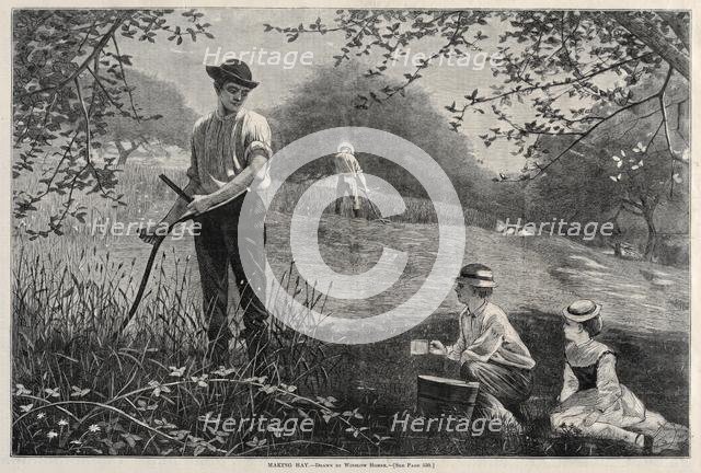Making Hay, 1872. Creator: Winslow Homer (American, 1836-1910).