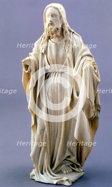 God the Father, Anonymous Flemish ivory, 1400-1425. Artist: Unknown