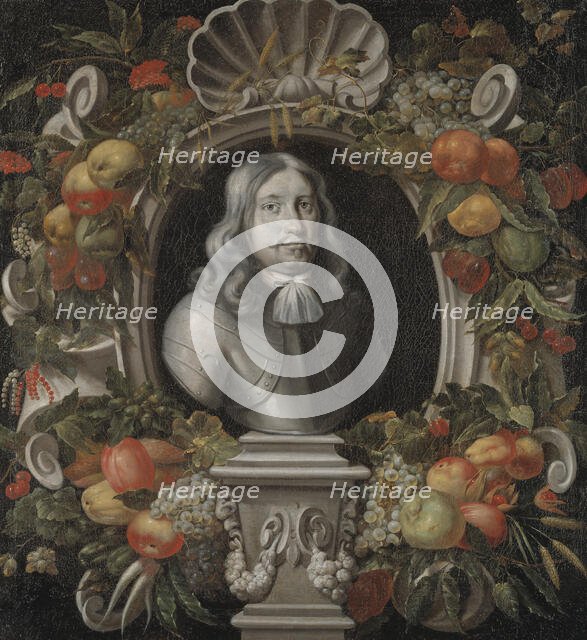 Portrait, probably depicting Gustaf Otto Stenbock, 1614-1685, Count, c17th century. Creator: Johan I Aureller.