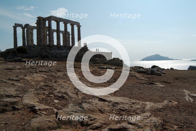 Sounion, Greece, 2003. Creator: Ethel Davies.
