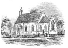 Tottenham New Church, Wood Green, 1844. Creator: Unknown.