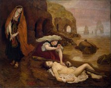Finding of Don Juan by Haidee, c1870. Creator: Ford Madox Brown.