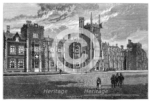 Queen's College, Belfast, 1900. Artist: Unknown