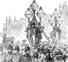 The End of the Tichborne Trial: waiting for the verdict, 1874. Creator: Unknown.