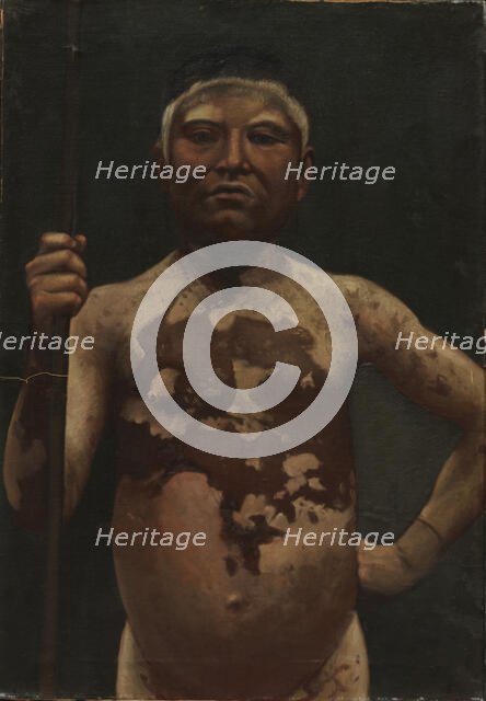 Montana Indian, ca. 1890-1892. Creator: Unknown.