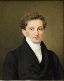 Portrait of Johannes Sobotker Hohlenberg;In charge of the Trading Station in Serampore..., 1826. Creator: Christian Albrecht Jensen.