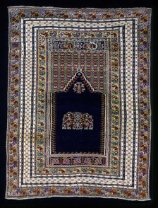 Prayer Carpet, Turkey, 1875/1900. Creator: Unknown.