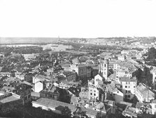 General view of the city of Genoa, Italy, 1895.  Creator: W & S Ltd.