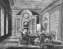 ''The Admiralty Board-Room in 1808; From a print published at the time', 1808. 1890. Creator: Unknown.