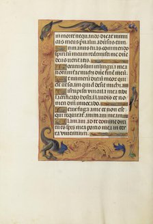 Decorated Text Page; Spinola Hours, about 1510-1520. Creator: Unknown.