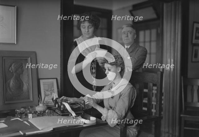 New York Association for the Blind, 1914 Jan. 8. Creator: Arnold Genthe.