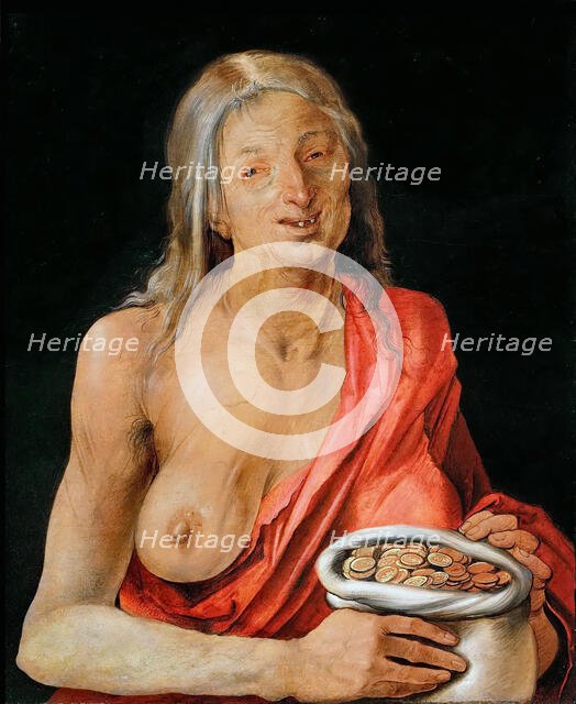 Allegory of Avarice, 1507. Creator: Dürer, Albrecht (1471-1528).