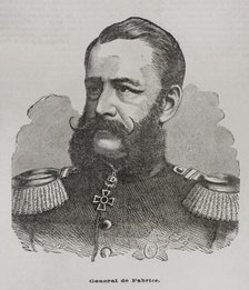 Alfred von Fabrice, (1818-1891), Saxon cavalry general and politician, 1871. Creator: Unknown.