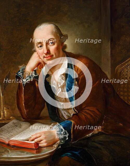 Johann Nepomuk Imperial Knight of Humbourg, 1770. Creator: Friedrich Oelenhainz.