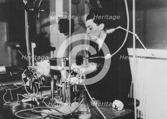 Frederic Joliot, French physicist, c1930. Artist: Unknown