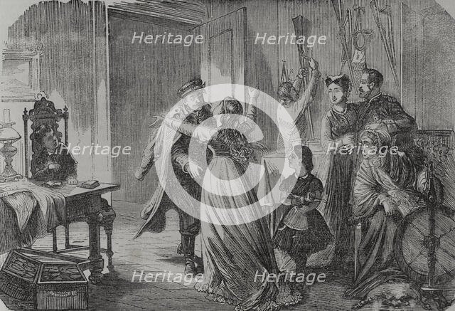 Franco-Prussian War (1870-1871): The return of the German soldier, 1871. Creator: Fusté.