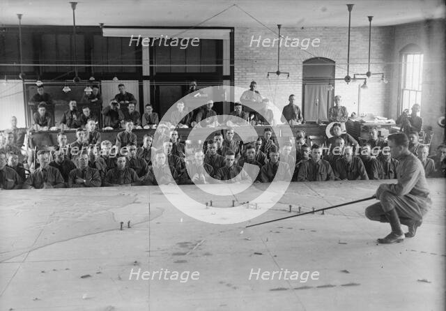 Military Training, 1917 or 1918. Creator: Harris & Ewing.