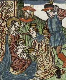 Adoration of the Magi, Late 15th-early 16th century. Creator: Unknown.