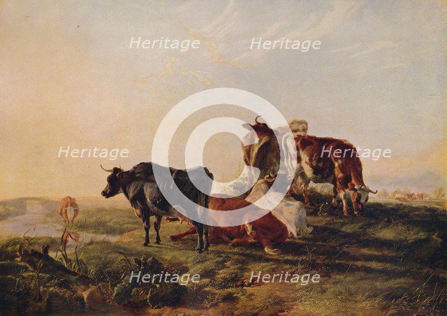 'Canterbury Meadows', c1879. Artist: Thomas Sidney Cooper.