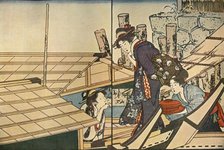 Women on a boat, 1801, (1924).  Creator: Kitagawa Utamaro.