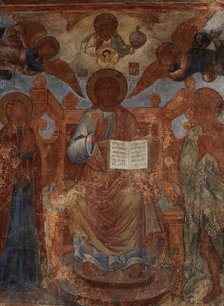 Fresco in the Cathedral of Our Lady of the Sign, Novgorod, Early 18th cen.. Artist: Bakhmatov, Ivan Yakovlevich (active Early 18th cen.)