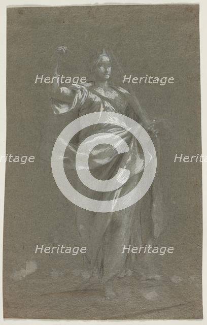 Allegorical Figure, 1800s?. Creator: Anonymous.