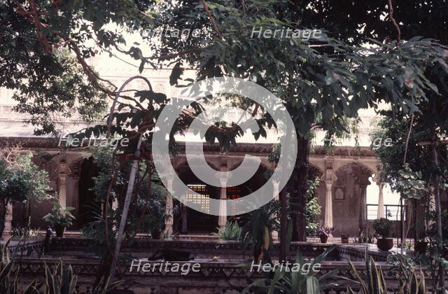 Garden, Udaipur, India, 1988. Creator: Amanda Waite.
