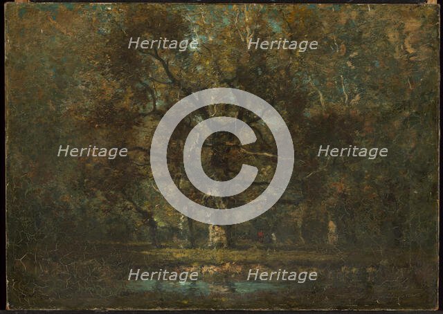 Oak Tree, 1895. Creator: Henry Ward Ranger.