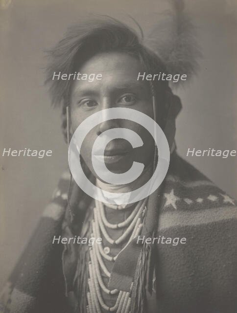 Scout That Returns, 1908. Creator: Edward Sheriff Curtis.