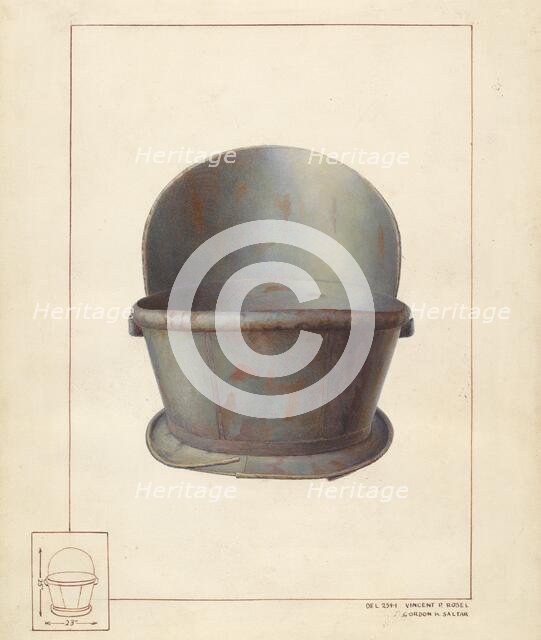 Bath Tub, c. 1938. Creator: Vincent P. Rosel.