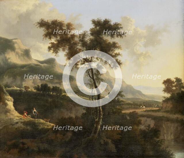 Mountainous Landscape, 1660-1685. Creator: Jan Hackaert.