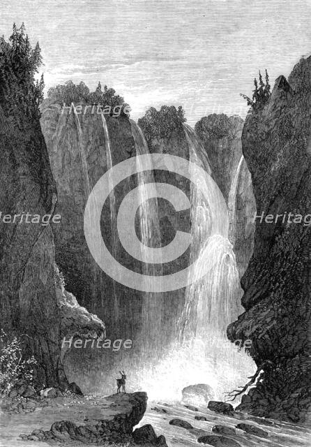 Peyton Falls, Alleghany County, Virginia, 1864. Creator: Mason Jackson.