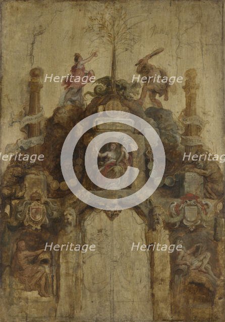 The Arch of the Mint (front), 1635. Creator: Peter Paul Rubens.