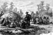 The Basuto War in South Africa: the morning meal, 1881. Creator: Unknown.