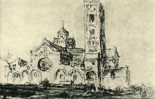 St Mary's Church, Utrecht, Netherlands, mid 17th century, (1943).  Creator: Jan van Goyen.