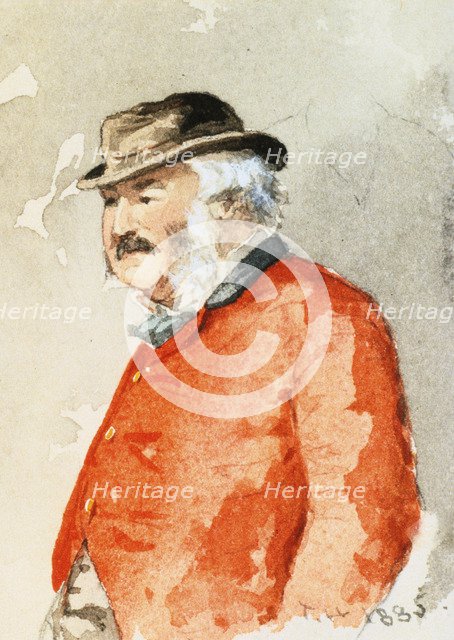 'Mr Bennett', 1885. Artist: Thomas Hodge