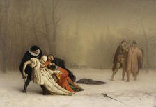 The Duel After the Masquerade, 1857-1859. Creator: Jean-Leon Gerome.