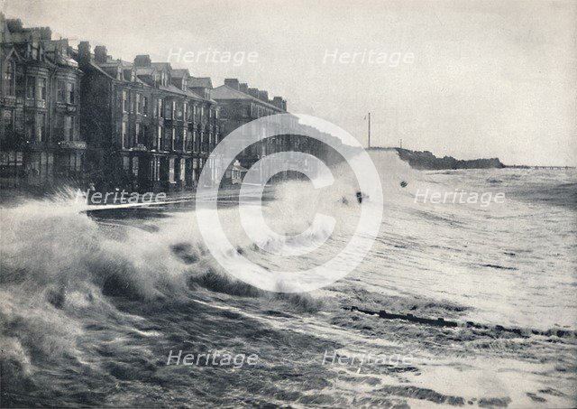 'Blackpool - A Rough Day', 1895. Artist: Unknown.