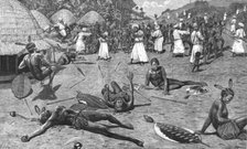 ''A Slave Raid in Central Africa', 1888. Creator: Unknown.