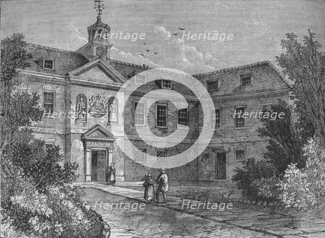The Grey Coat School, Westminster, London, c1850 (1878). Artist: Unknown.