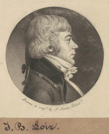 J. B. Loir, 1800. Creator: Charles Balthazar Julien Févret de Saint-Mémin.