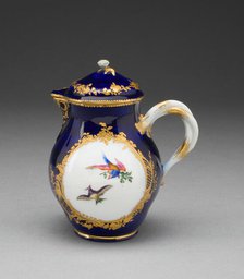 Milk Jug (Pot à lait Hébert), Vincennes, 1755. Creator: Vincennes Porcelain Manufactory.